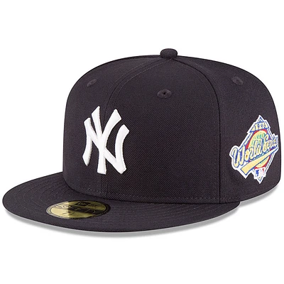 Men's New Era Navy New York Yankees 1996 World Series Wool 59FIFTY Fitted Hat