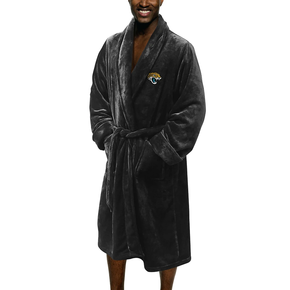 Men's The Northwest Group Black Jacksonville Jaguars Silk Touch Robe