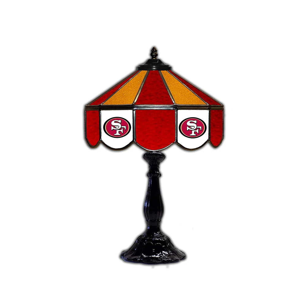 San Francisco 49ers 21" Glass Table Lamp