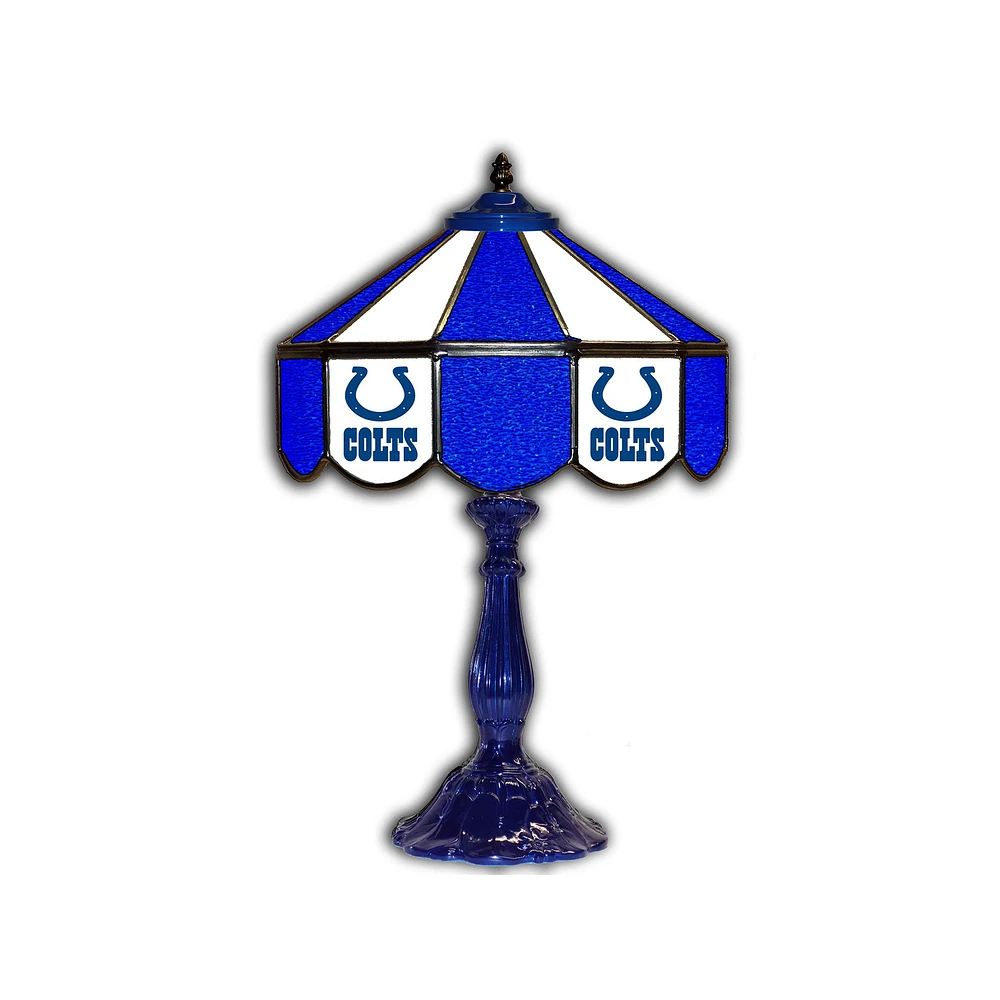 Indianapolis Colts 21" Glass Table Lamp