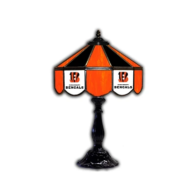 Cincinnati Bengals 21" Glass Table Lamp
