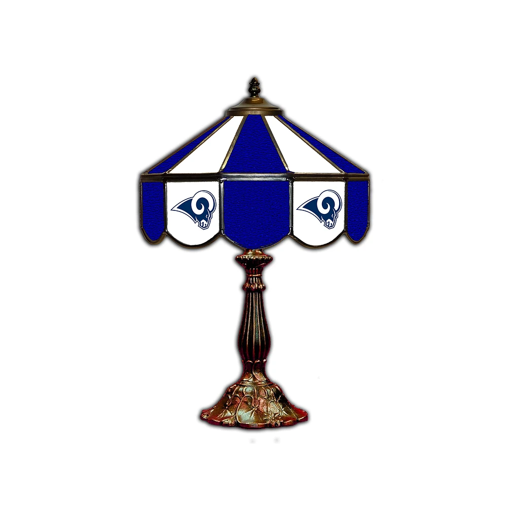 Los Angeles Rams 21" Glass Table Lamp
