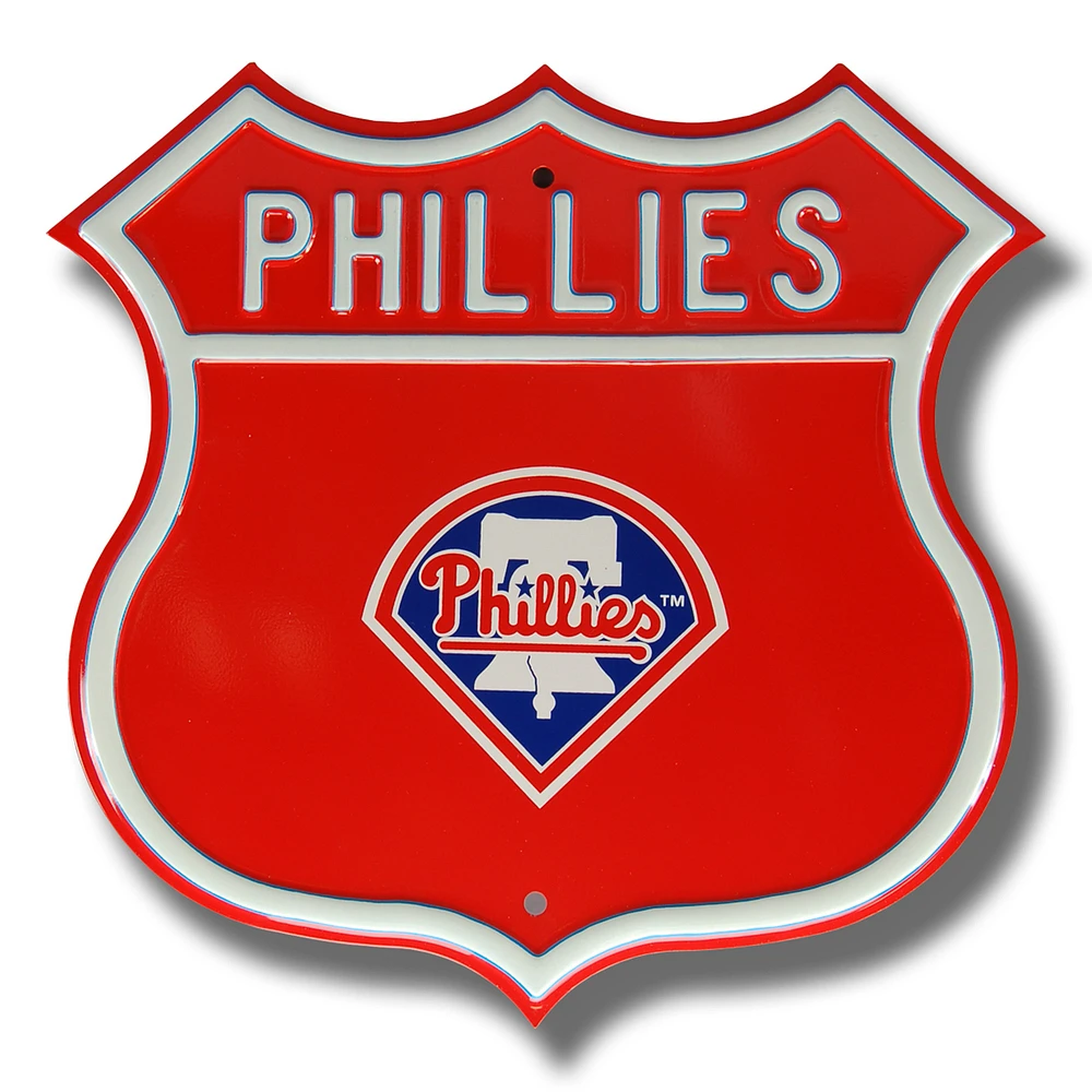Philadelphia Phillies 16" Route Sign