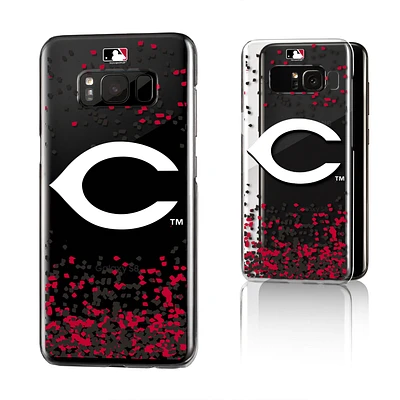 Cincinnati Reds Galaxy S8 Confetti Design Clear Case