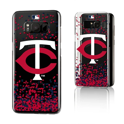 Minnesota Twins Galaxy S8 Confetti Design Clear Case