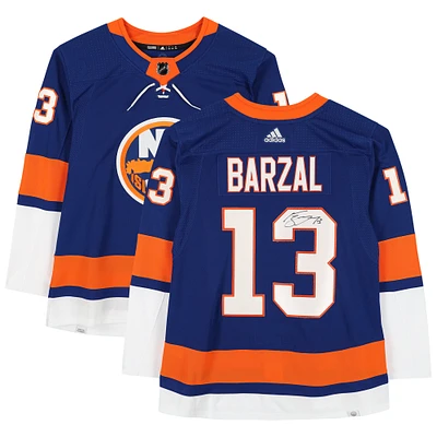 Mathew Barzal New York Islanders Autographed Adidas Authentic Jersey