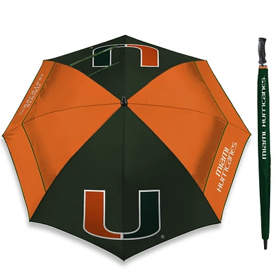 Miami Hurricanes 62" WindSheer Lite Golf Umbrella