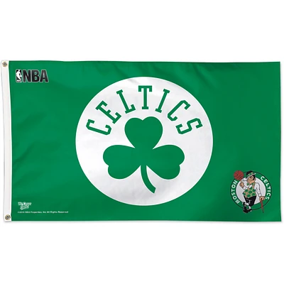 WinCraft Boston Celtics Single-Sided 3' x 5' Deluxe Team Logo Flag