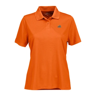 Women's Orange Morgan State Bears Vansport Omega Plus Tech Polo