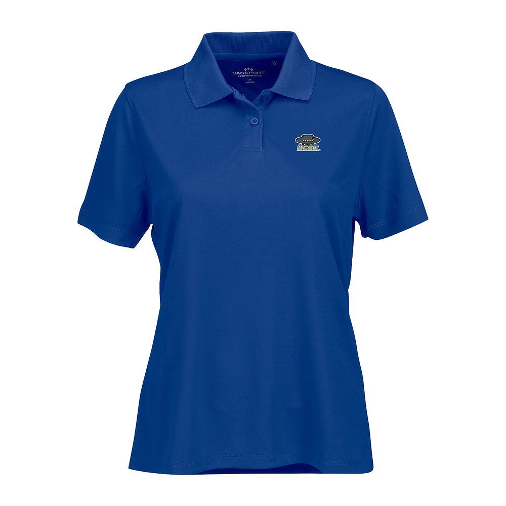 Women's Royal UC Santa Barbara Gauchos Vansport Omega Plus Tech Polo