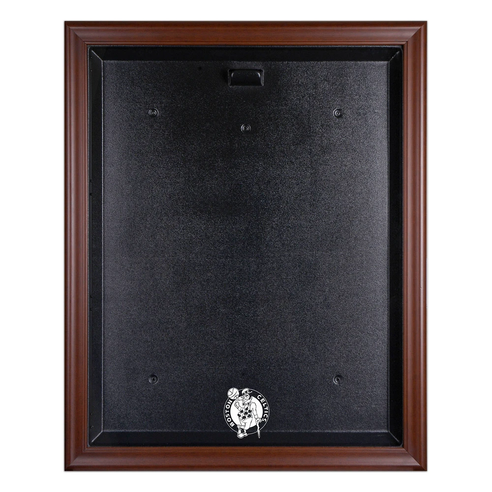 Boston Celtics Brown Framed Team Logo Jersey Display Case