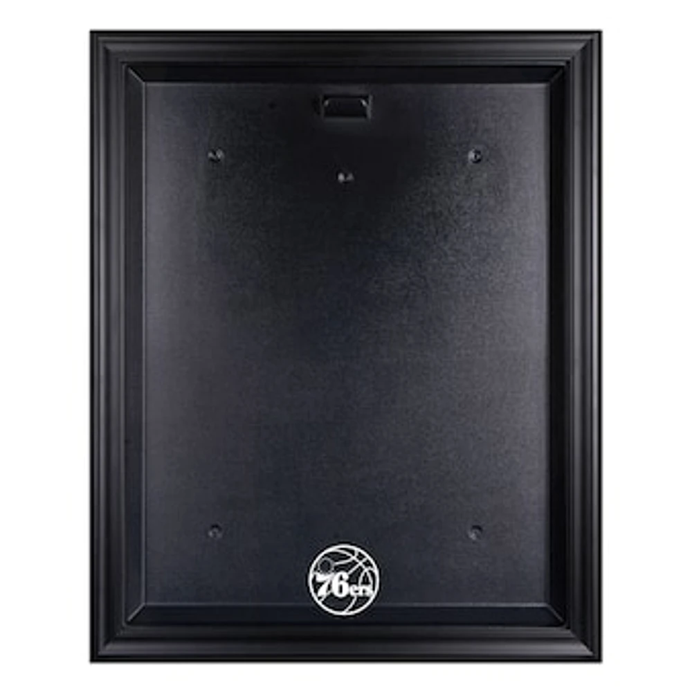 Philadelphia 76ers Black Framed Team Logo Jersey Display Case
