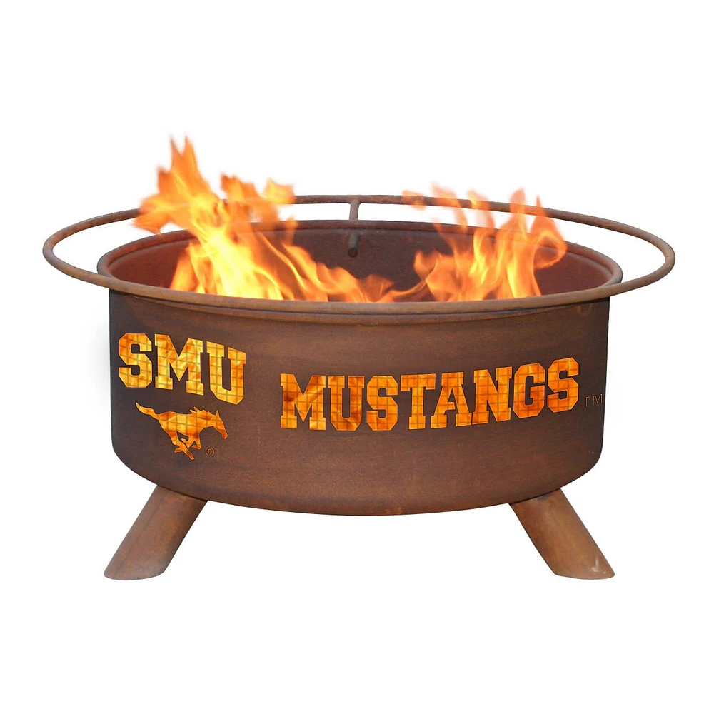 SMU Mustangs Fire Pit