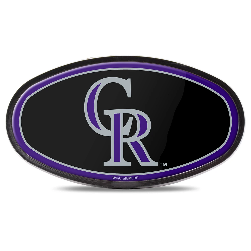WinCraft Colorado Rockies Fixed Oval Hitch Cover