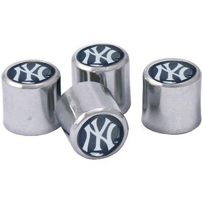 WinCraft New York Yankees 4-Pack Valve Stem Covers