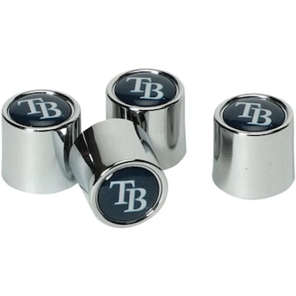WinCraft Tampa Bay Rays 4-Pack Valve Stem Covers