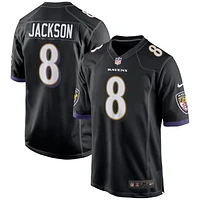 Men's Nike Lamar Jackson Black Baltimore Ravens Alternate Game Jersey