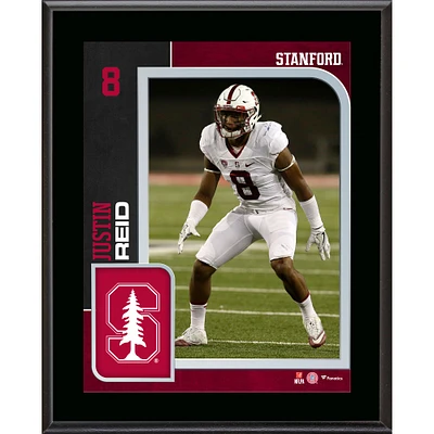 Justin Reid Stanford Cardinal 10.5" x 13" Sublimated Player Plaque