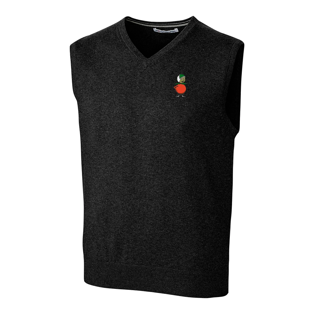 Men's Cutter & Buck Black UCF Knights Lakemont Vault Logo Vest