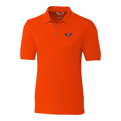 Men's Cutter & Buck Orange Auburn Tigers DryTec Advantage Vault Logo Polo