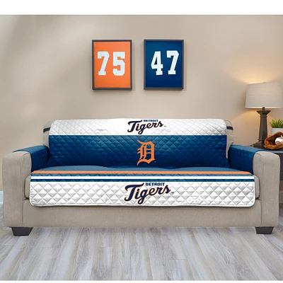 Blue Detroit Tigers Sofa Protector