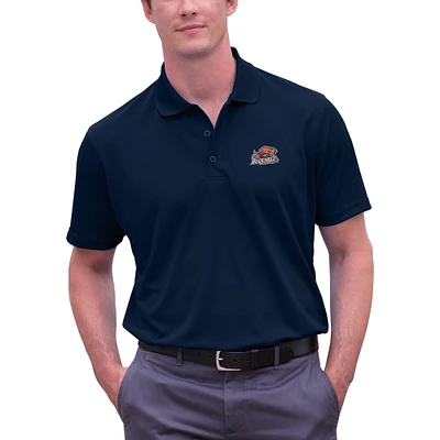 Men's Navy Bucknell Bison Big & Tall Vansport Omega Tech Polo