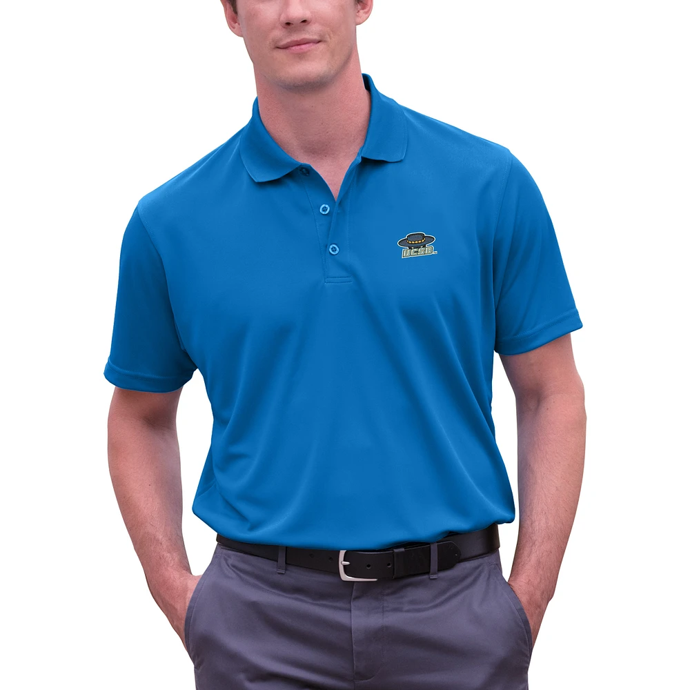 Men's Royal UC Santa Barbara Gauchos Big & Tall Vansport Omega Tech Polo