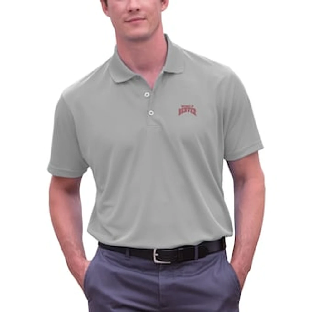 Men's Gray Denver Pioneers Big & Tall Vansport Omega Tech Polo