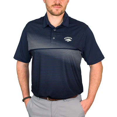 Men's Navy Nevada Wolf Pack Pro Highline Polo