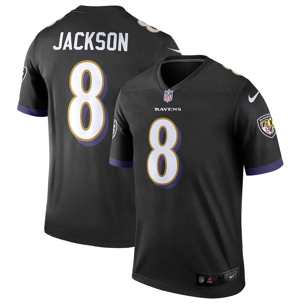 Men's Nike Lamar Jackson Baltimore Ravens Legend Player Performance Top