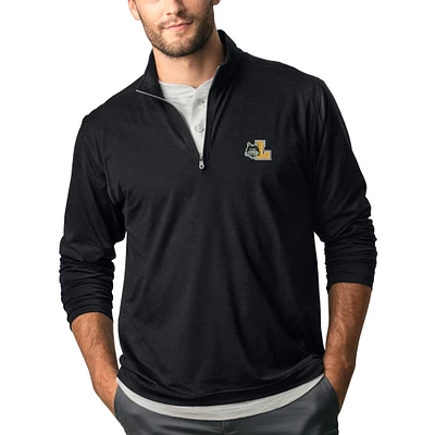 Men's Black Loyola Chicago Ramblers Zen Quarter-Zip Jacket