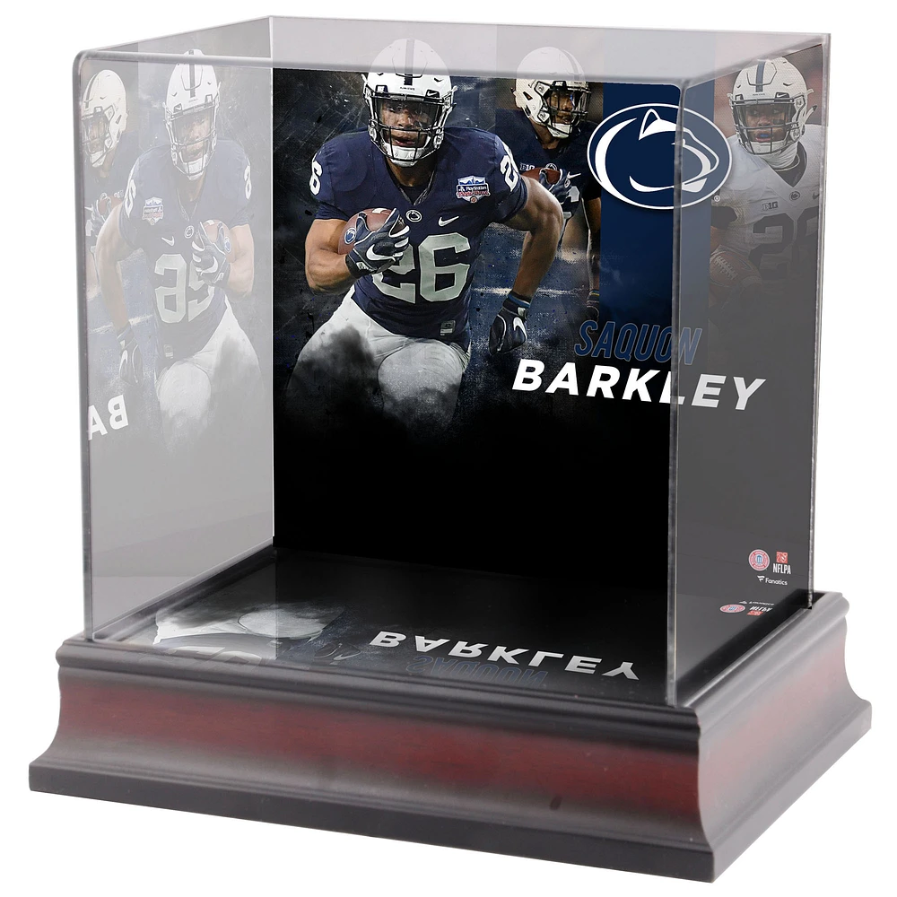 Saquon Barkley Penn State Nittany Lions Deluxe Mini Helmet Display Case