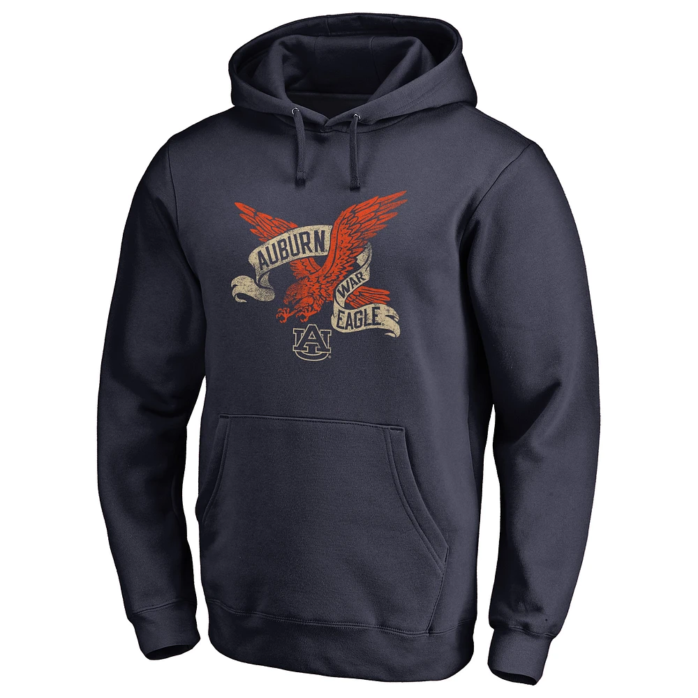 Men's Navy Auburn Tigers Team Hometown Collection Pullover Hoodie