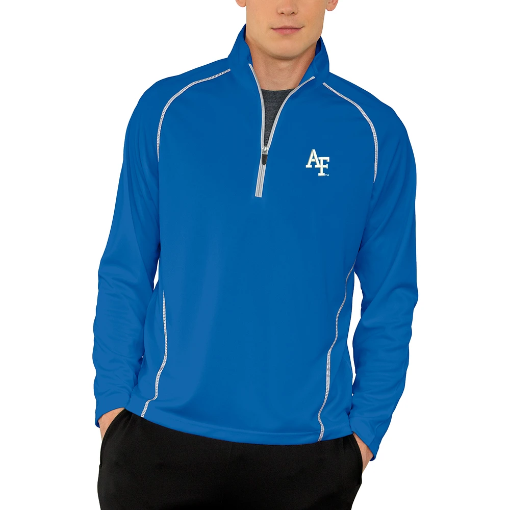 Men's Royal Air Force Falcons Vansport Performance Quarter-Zip Pullover Jacket