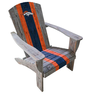 Imperial Denver Broncos Wooden Adirondack Chair