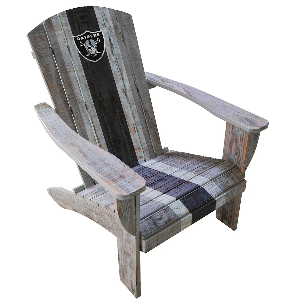 Imperial Las Vegas Raiders Wooden Adirondack Chair