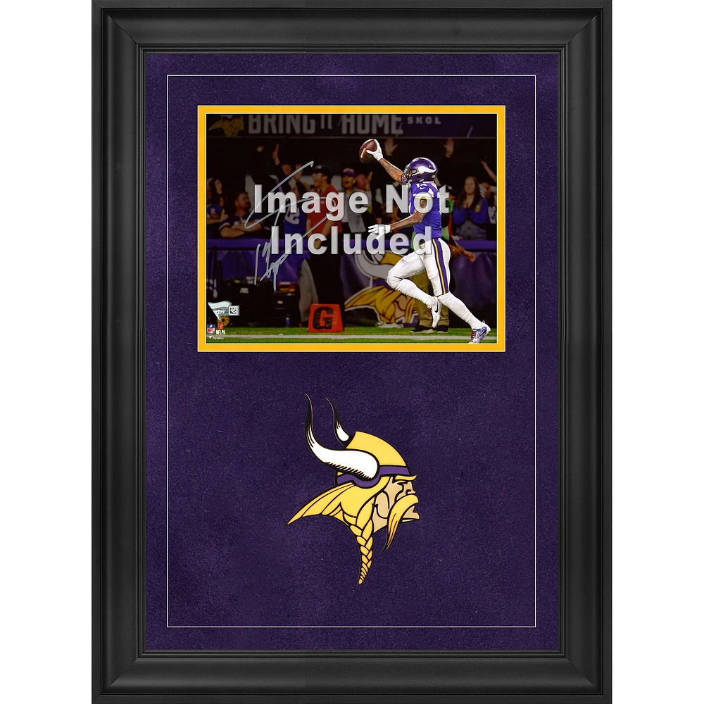 Minnesota Vikings 8'' x 10'' Deluxe Horizontal Photograph Frame with Team Logo