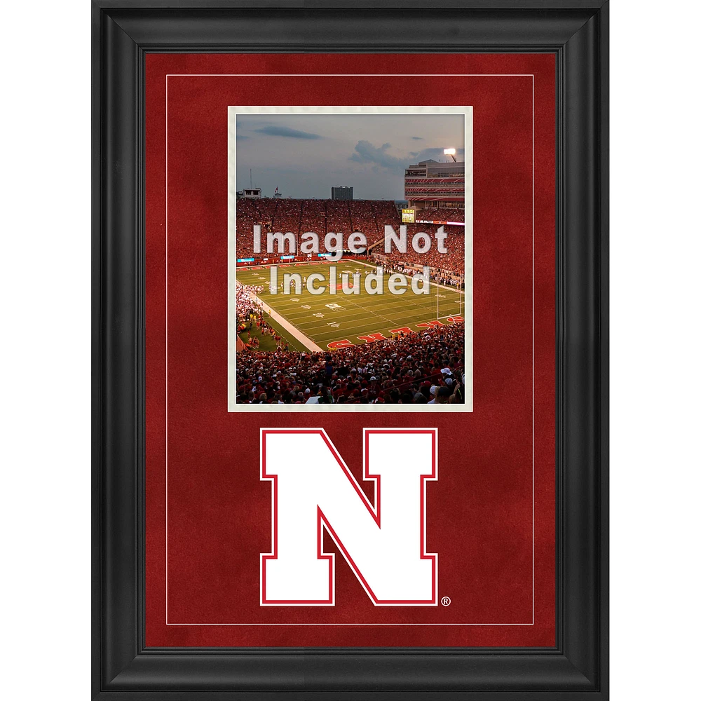 Nebraska Huskers 8'' x 10'' Deluxe Vertical Photograph Frame with Team Logo
