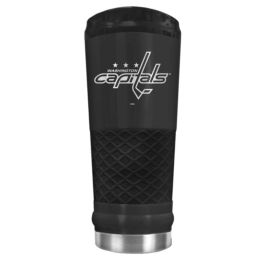 Black Washington Capitals Stealth Matte 24oz Tumbler