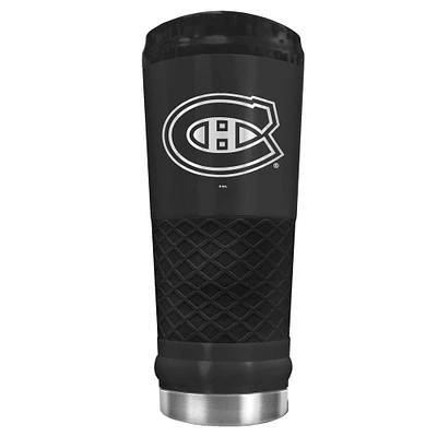 Black Montreal Canadiens Stealth Matte 24oz Tumbler
