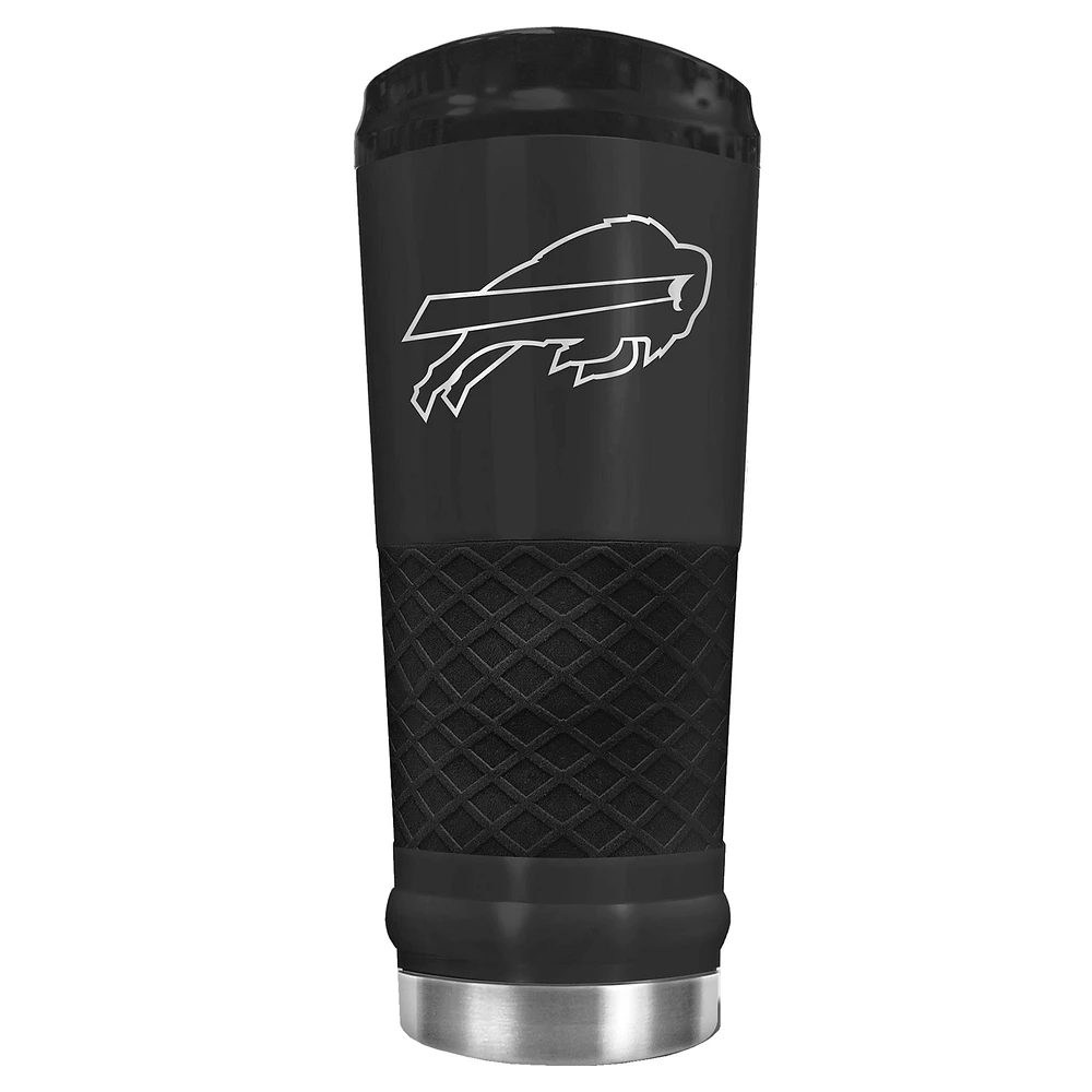 Black Buffalo Bills 24oz Stealth Matte Tumbler