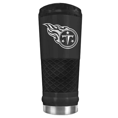 Black Tennessee Titans 24oz Stealth Matte Tumbler