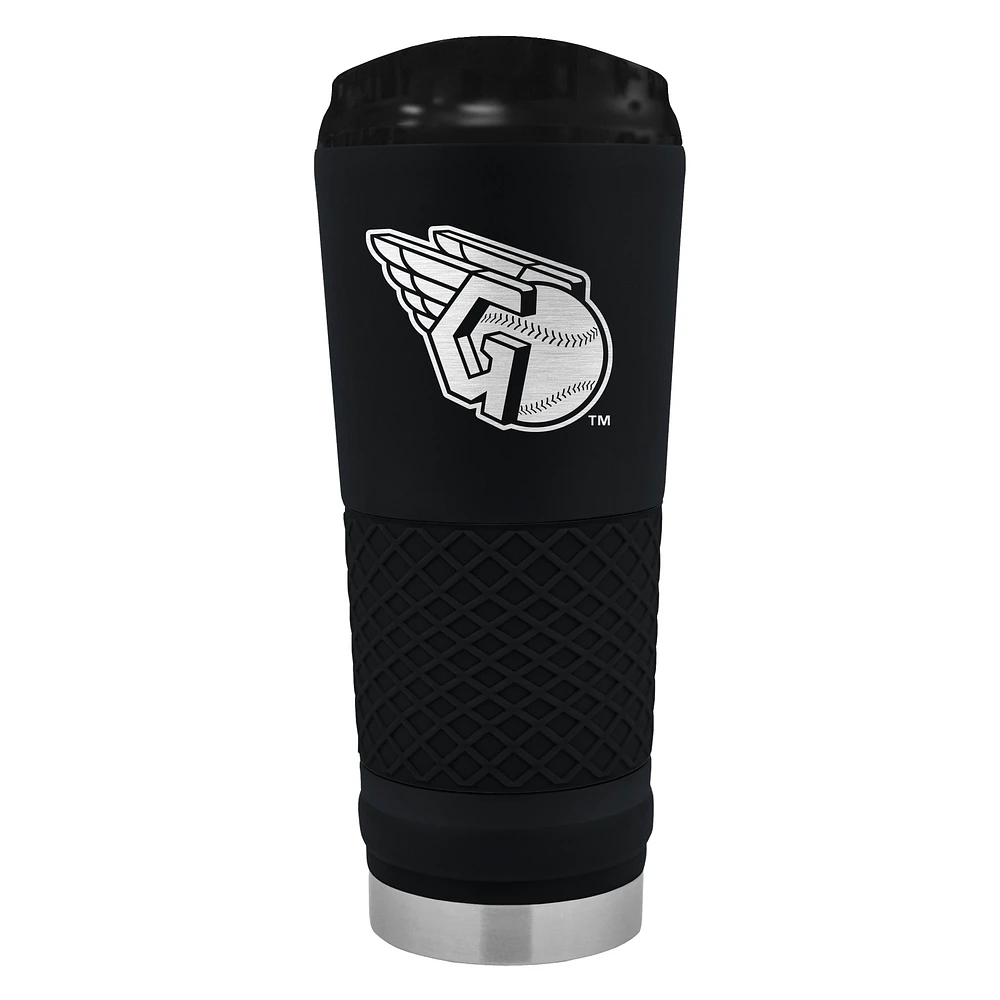 Black Cleveland Indians Stealth Matte 24oz Tumbler