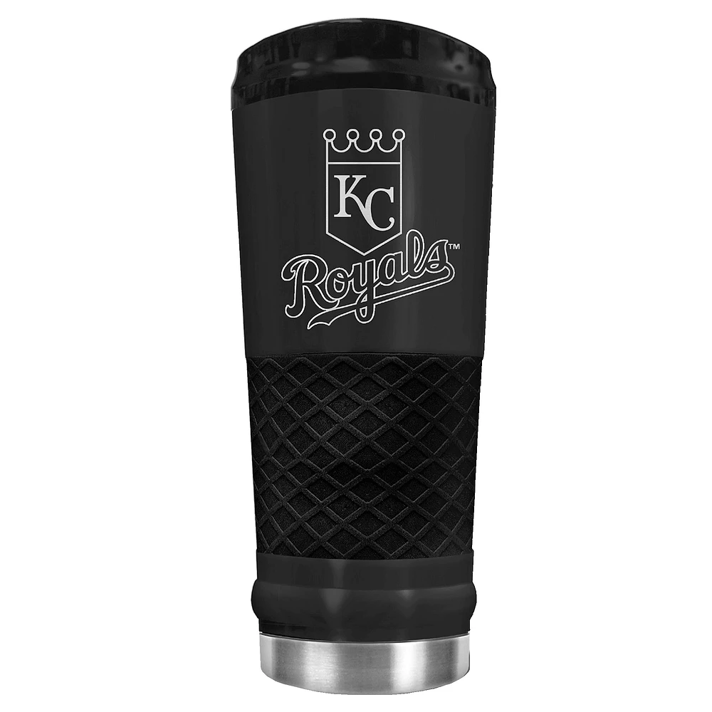 Black Kansas City Royals Stealth Matte 24oz Tumbler