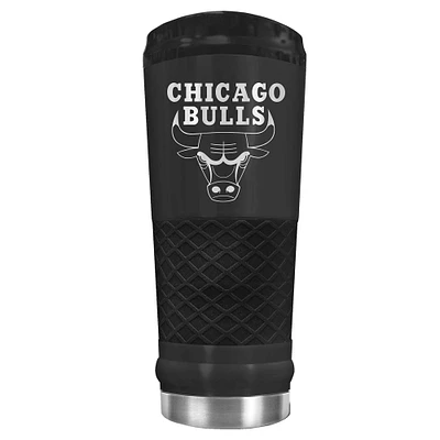 Black Chicago Bulls Stealth Matte 24oz Tumbler