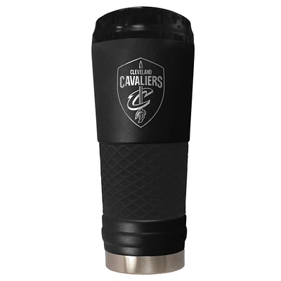 Black Cleveland Cavaliers Stealth Matte 24oz Tumbler