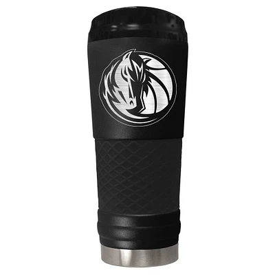 Black Dallas Mavericks Stealth Matte 24oz Tumbler