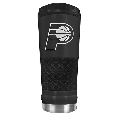 Black Indiana Pacers Stealth Matte 24oz Tumbler
