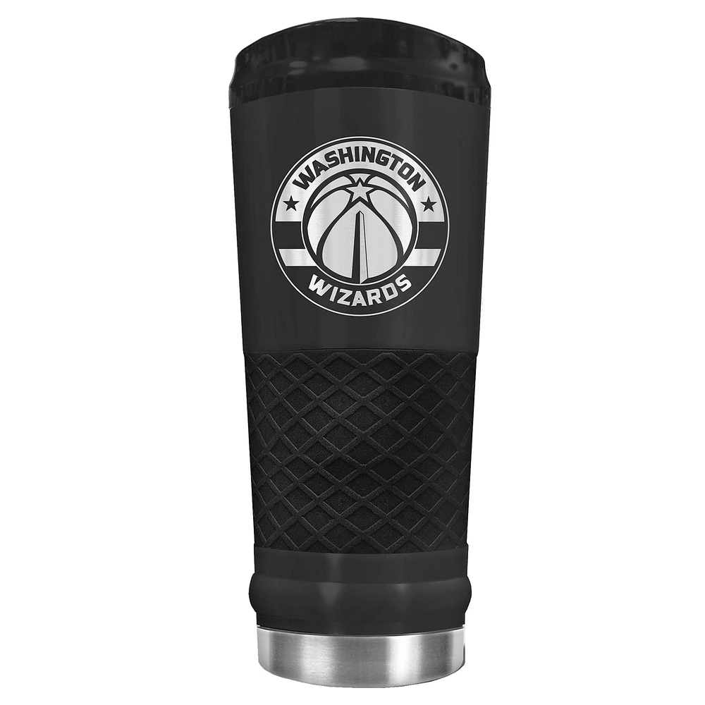 Black Washington Wizards Stealth Matte 24oz Tumbler