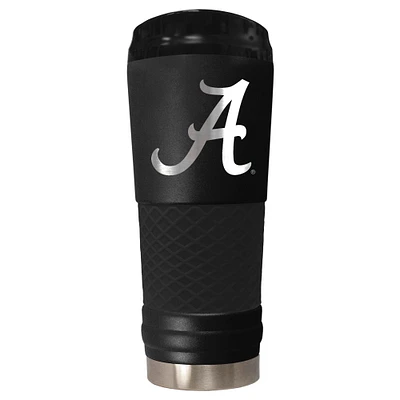 Black Alabama Crimson Tide Stealth Matte 24oz Tumbler